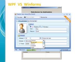 WPF VS Winforms
 