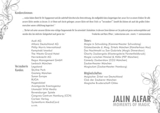 Präsentation Zauberwelten Jalin Alfar Magie & Illusionen