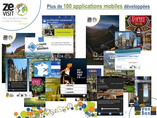 Plus de 100 applications mobiles développées




                                 7
 