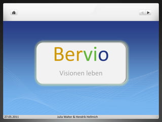 Consumer Insights – Berater Bernd M., 45 Jahre, aus Potsdamhat 1. Studium abgebrochen und danach Sozialwissenschaften studiert arbeitet heute als Berater „Mir ging es früher nicht anders. Ich kann verstehen warum manche sich neu orientieren wollen, wenn sie merken das sie sich in die falsche Richtung bewegen!“ 27.05.2011Julia Walter & Hendrik Hellmich