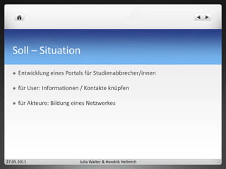 muss schutzfähig sein 27.05.2011Julia Walter & Hendrik Hellmich