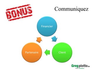 Communiquez
Financier

Partenaire

Client

 