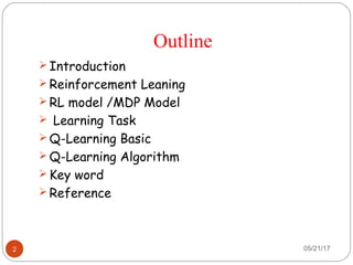 Reinforcement Learning Q-Learning | PPT | Artificial Intelligence ...