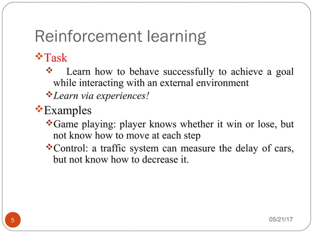Reinforcement Learning Q-Learning | PPT | Artificial Intelligence ...