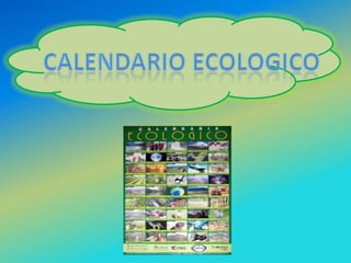 Calendario ecologico 