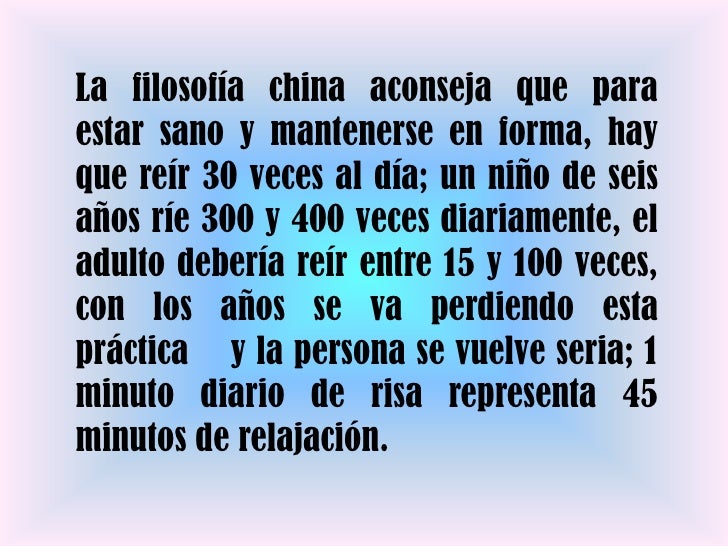 LA RISA Y EL BUEN HUMOR SON REMEDIOS EFICACES PARA LA SALUD Y PARA CU…
