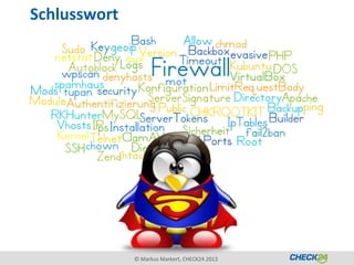 Schlusswort




              © Markus Markert, CHECK24 2013
 