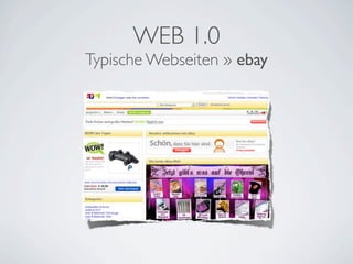 Internet und Web 2.0 – von Blogs und digitaler Identität