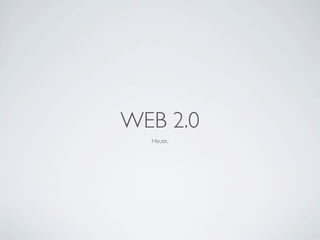 Internet und Web 2.0 – von Blogs und digitaler Identität