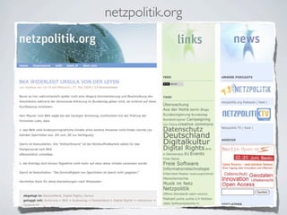 Internet und Web 2.0 – von Blogs und digitaler Identität