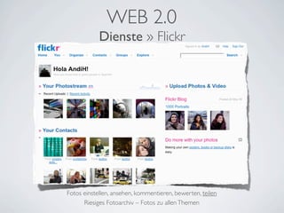 Internet und Web 2.0 – von Blogs und digitaler Identität