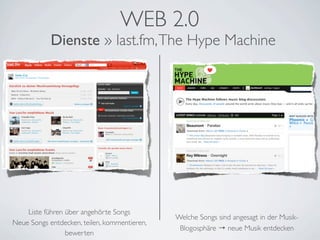 Internet und Web 2.0 – von Blogs und digitaler Identität