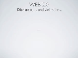 Internet und Web 2.0 – von Blogs und digitaler Identität