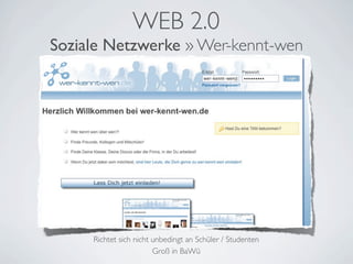 Internet und Web 2.0 – von Blogs und digitaler Identität