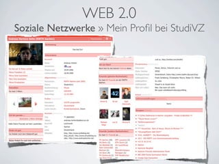 Internet und Web 2.0 – von Blogs und digitaler Identität