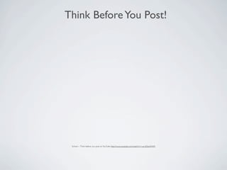 Internet und Web 2.0 – von Blogs und digitaler Identität