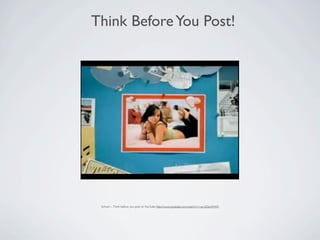 Internet und Web 2.0 – von Blogs und digitaler Identität