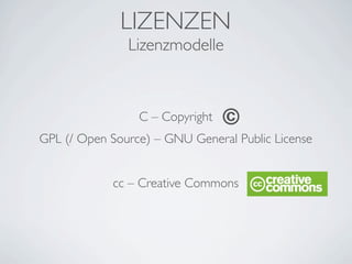 Internet und Web 2.0 – von Blogs und digitaler Identität