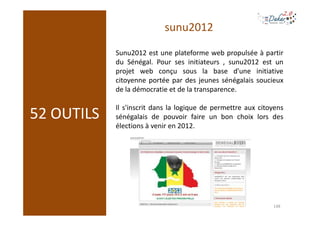 sunu2012
            Sunu2012 est une plateforme web propulsée à partir
            du Sénégal. Pour ses initiateurs , sun...