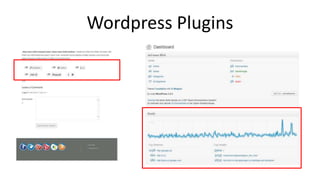 Wordpress Plugins 
 