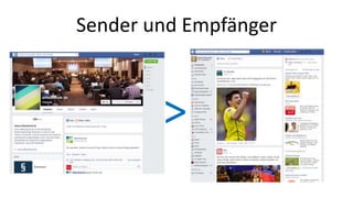 Sender und Empfänger 
> 
 