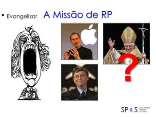 A Missão de RPEvangelizar?