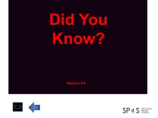 Did You Know?Version 4.0