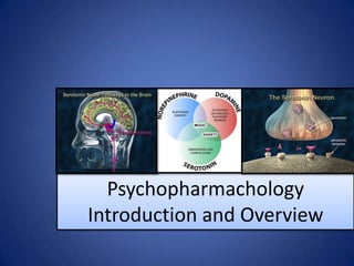 Psychopharmachology
Introduction and Overview
 