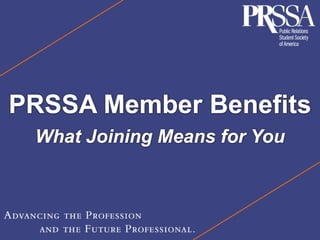 Membership Benefits Slide