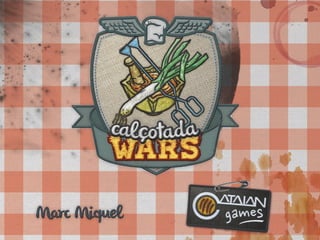 public presentation of "Calçotada Wars" the card game