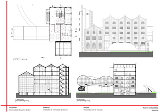 Faculdade                      Matéria                          Projeto                   Aline Tortoretto
Universidade Cruzeiro do Sul   Trabalho de Conclusão de Curso   Museu Escola da Cerveja            Arquiteta
 