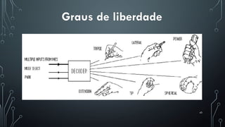 43
Graus de liberdade
 