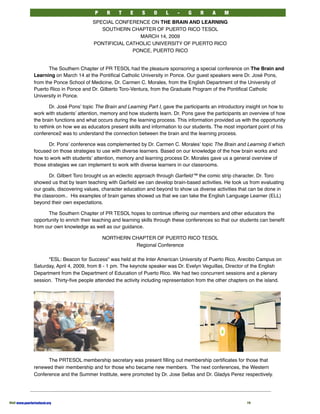 PRTESOL-Gram Spring 2009