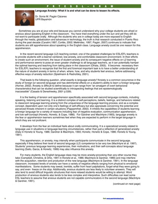 PRTESOL-Gram Spring 2009