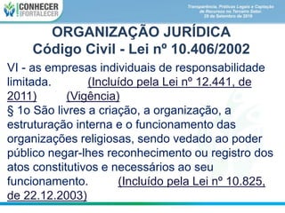 VI - as empresas individuais de responsabilidade
limitada. (Incluído pela Lei nº 12.441, de
2011) (Vigência)
§ 1o São livr...