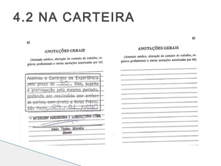 4.2 NA CARTEIRA
 