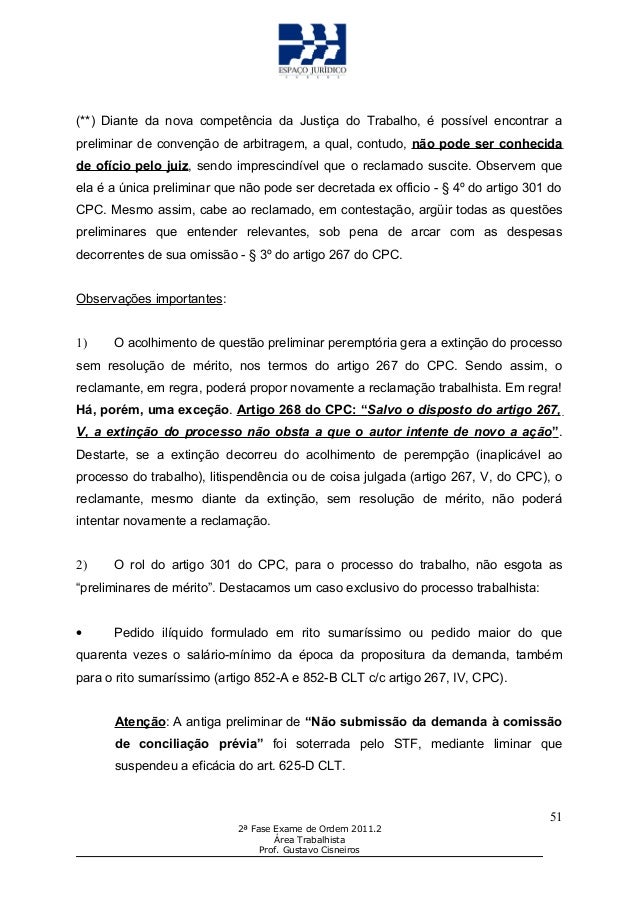 Artigo 301 cpc