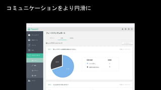 コミュニケーションをより円滑に
 