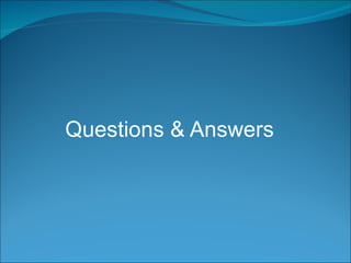 Questions & Answers 