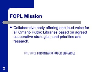 Prt ontario abram libraries | PPT