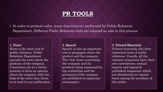 PR tools used by any one organisation (apple) | PPTX
