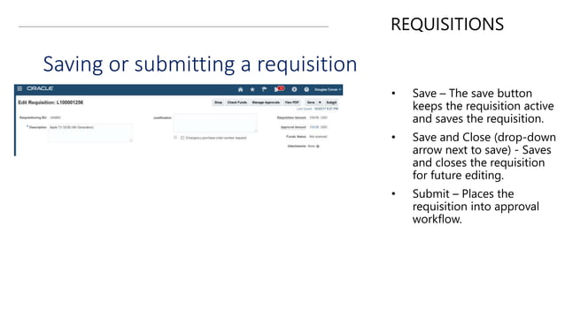 Pr to po process risk and test steps | PPTX
