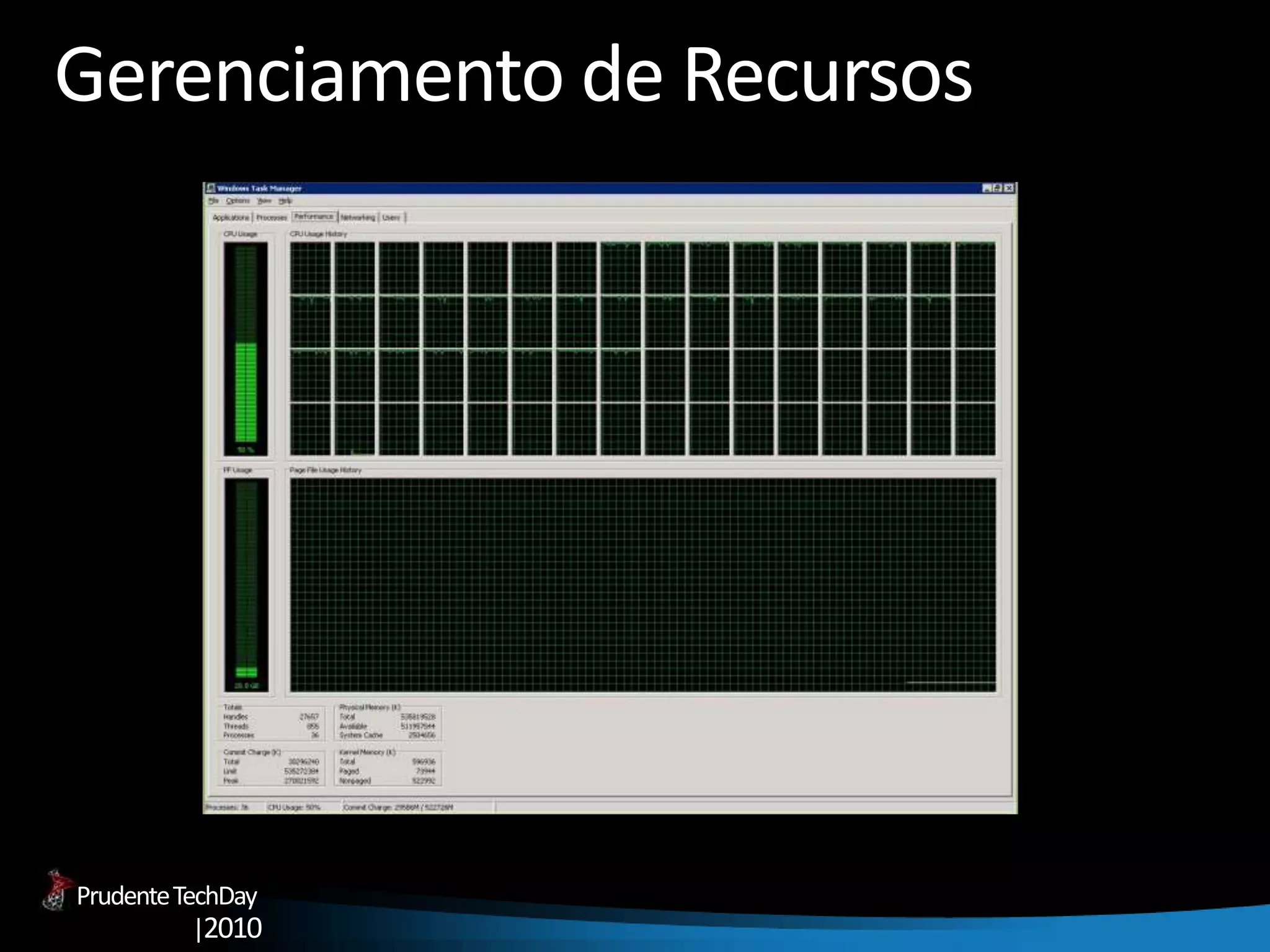 PrudenteTechDay
|2010
Gerenciamento de Recursos
 
