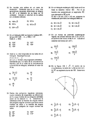 Matemática UNI 2008-I