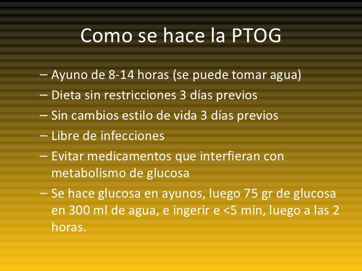 test glucosa oral procedimiento Glucosa postprandial test glucosa oral procedimiento Glucosa postprandial
