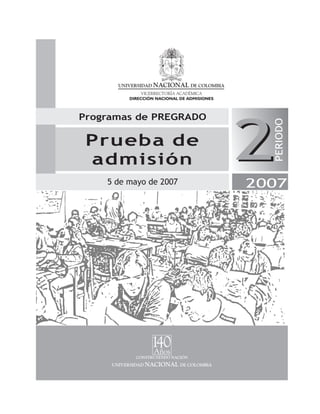 Prueba admision2007 2