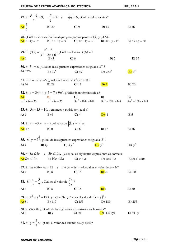 Capitulo 4 Prueba Aptitud 1 40 40 80