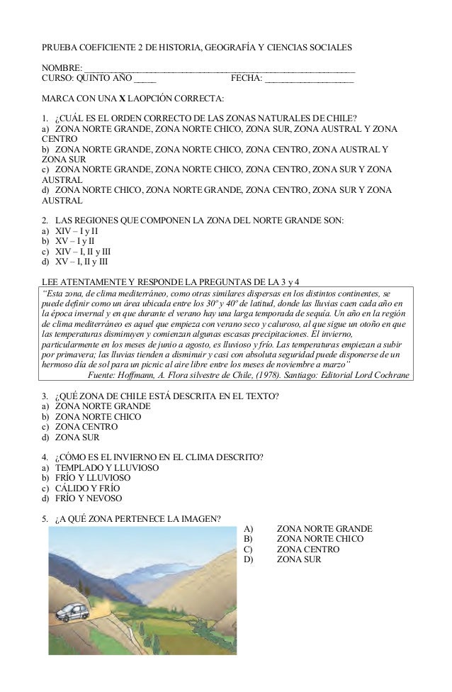 preguntas historia de chile prueba coeficiente 2 de historia preguntas historia de chile prueba coeficiente 2 de historia