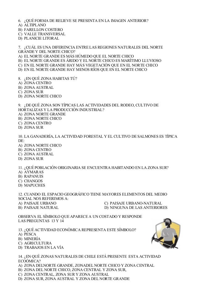 preguntas historia de chile prueba coeficiente 2 de historia preguntas historia de chile prueba coeficiente 2 de historia