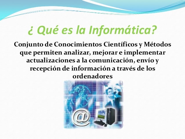 Resultado de imagen para imagenes de que es la informatica